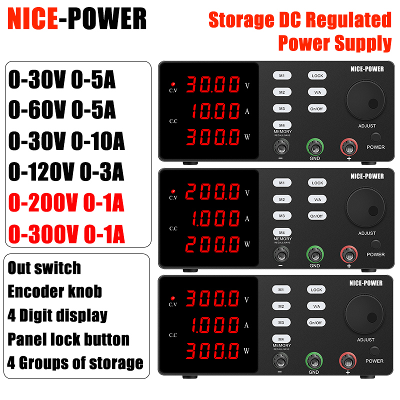 NICE-POWER 200V/300V 1A DC Pow - Switching Dc Power Supply 300V 1A review and price